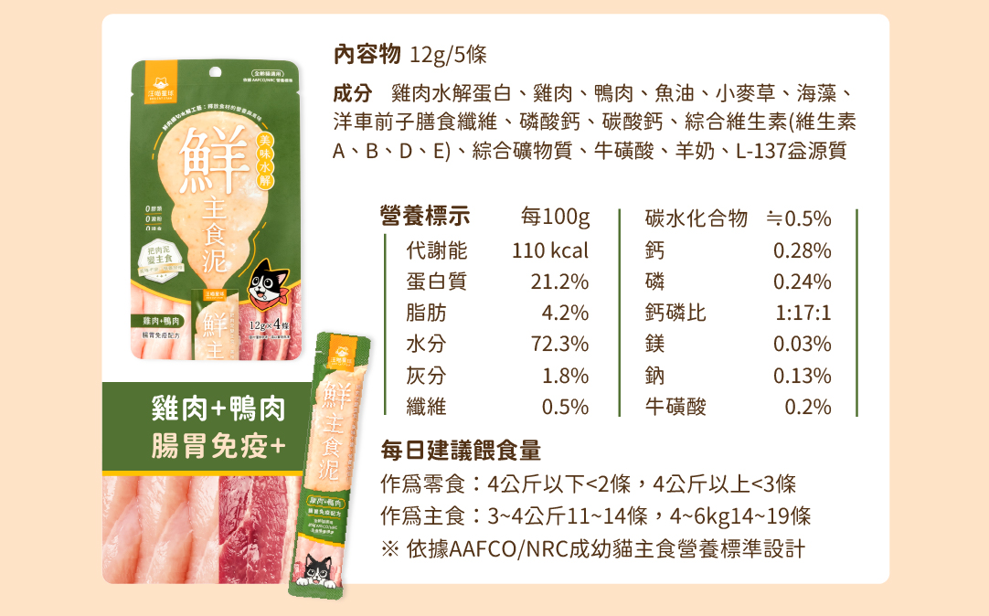 肉泥 貓肉泥 貓主食肉泥 鮮主食泥