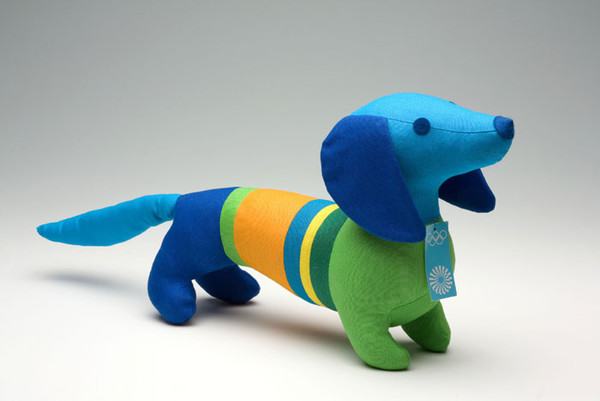 被做成絨布娃娃的Waldi