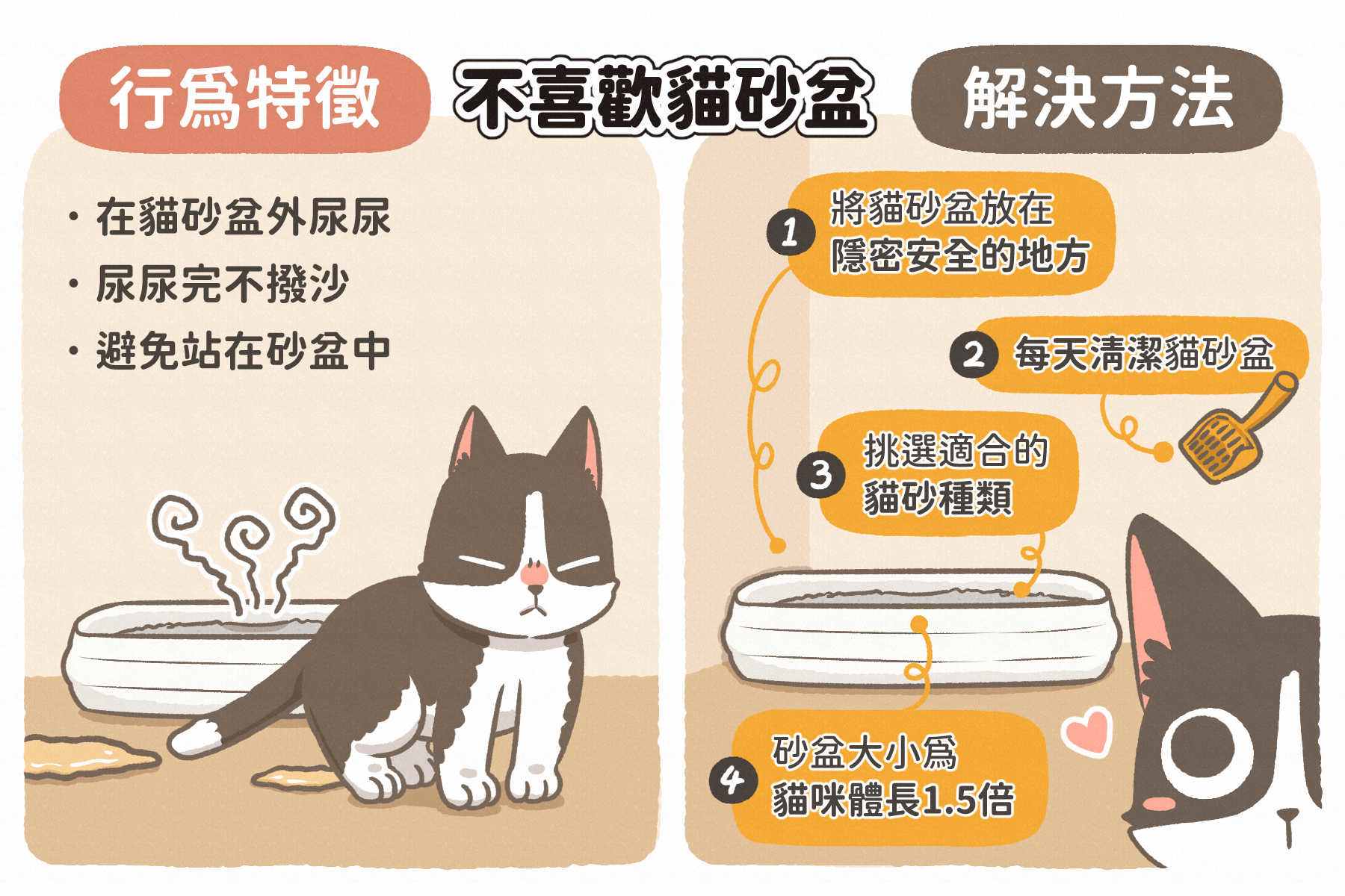 貓咪亂尿尿是報復？可能你還不夠了解牠