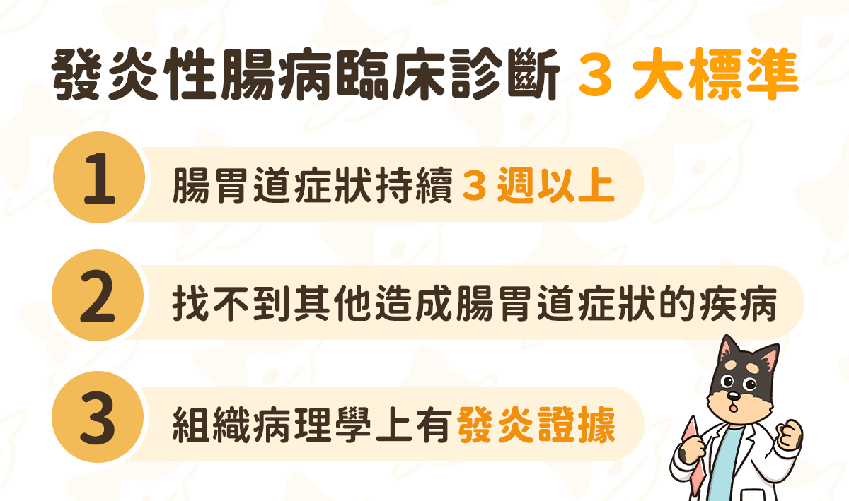 貓狗發炎性腸病 貓狗一直拉肚子 發炎性腸病 貓狗拉肚子