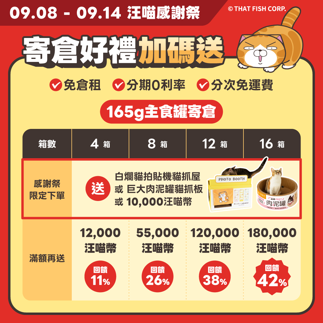 2026秋寵_寄倉優惠圖_主食罐寄倉165G_HK