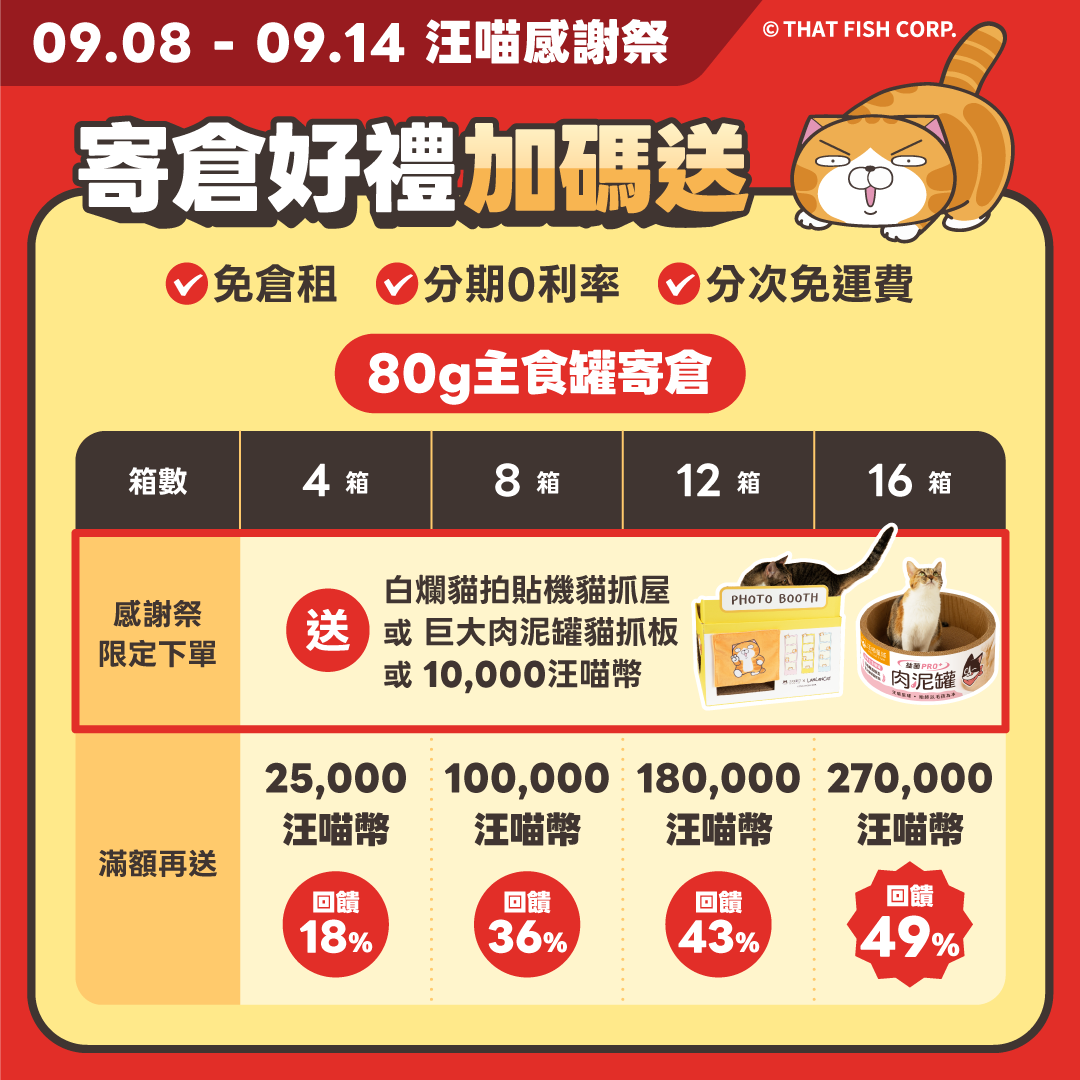 2026秋寵_寄倉優惠圖_主食罐寄倉80G_HK