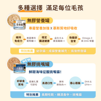 貓迷你罐 貓罐頭 貓主食罐 汪喵星球主食罐 貓罐頭推薦