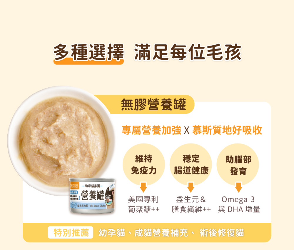 貓迷你罐 貓罐頭 貓主食罐 汪喵星球主食罐 貓罐頭推薦