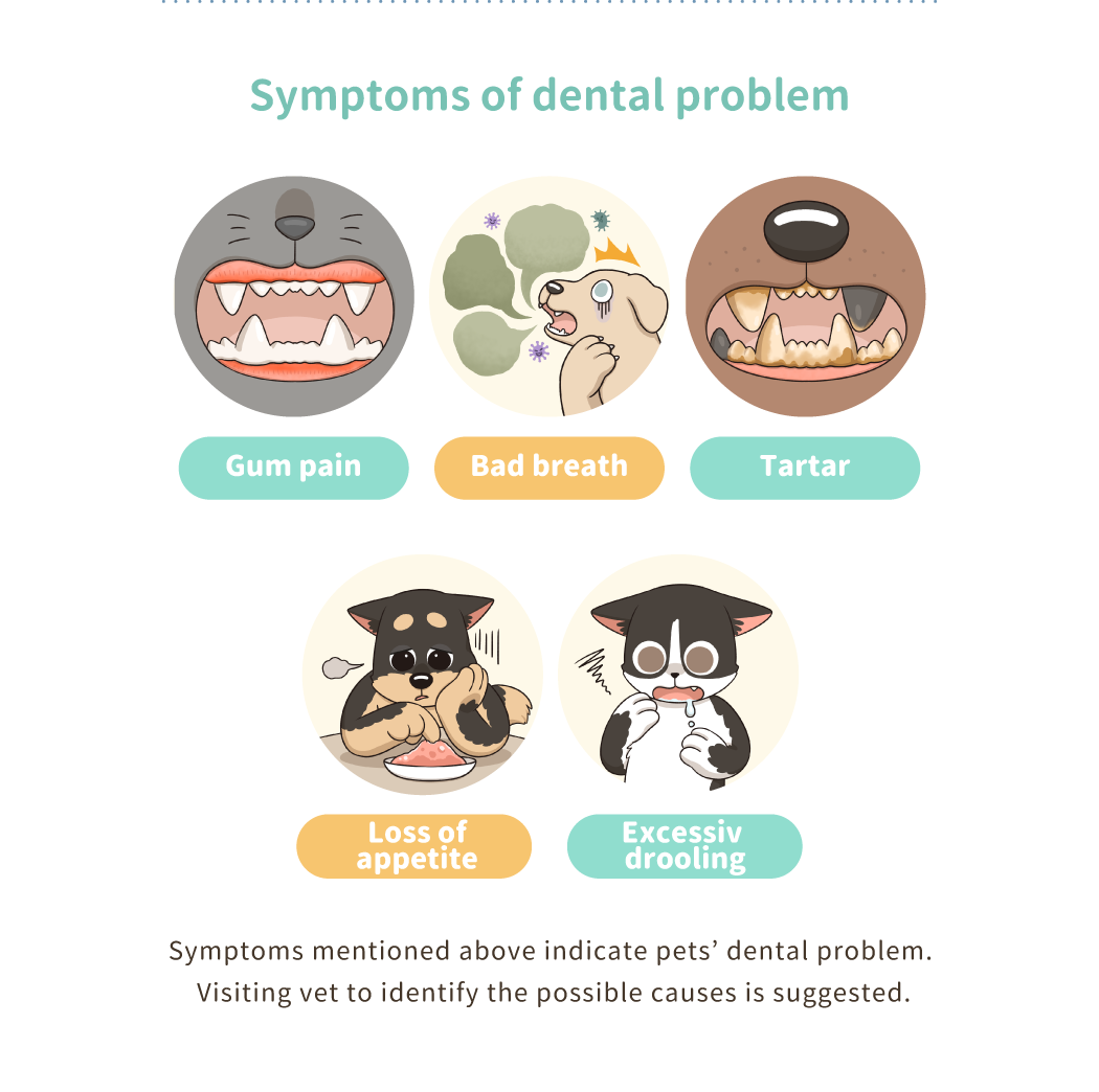 Symptoms of dental problem